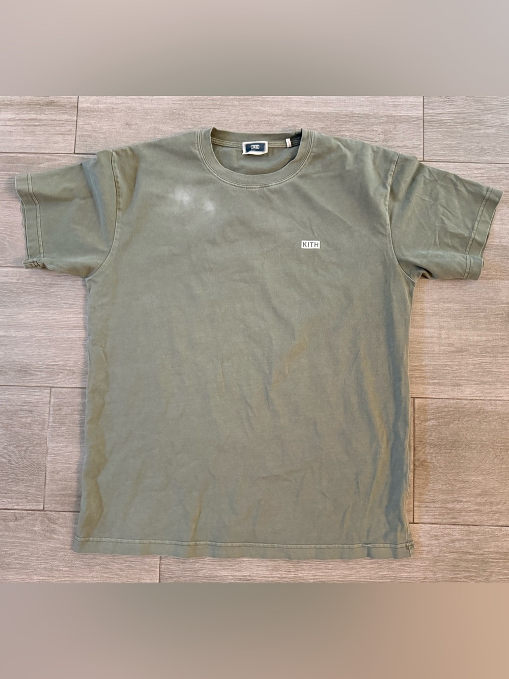 2023 Men's KITH LAX Tee Bay Breeze khm031087-353 T-Shirt Size L Large Used